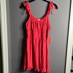 Cotton Candy Pink Flowy Sundress Size Medium